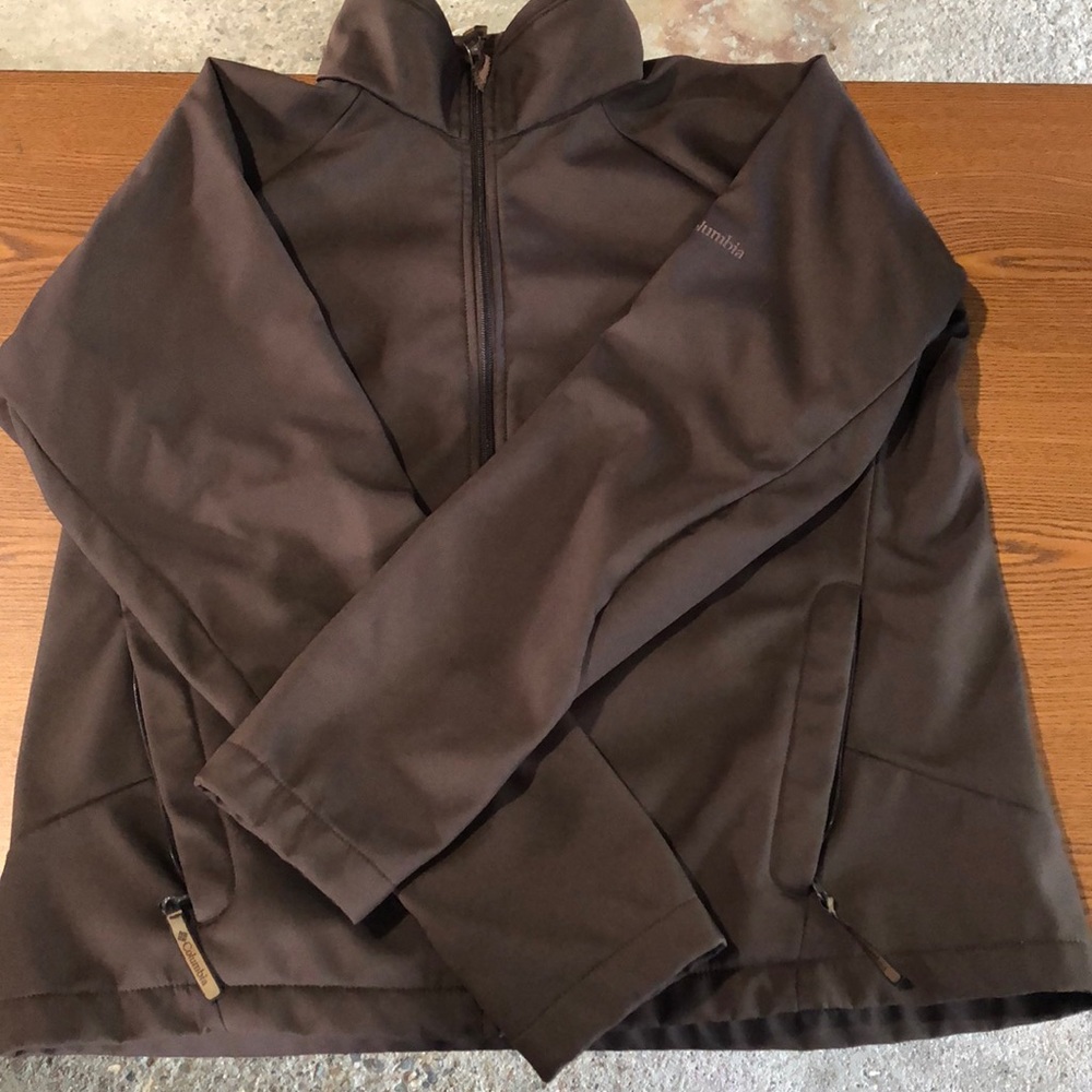 Columbia fleece lined jacket